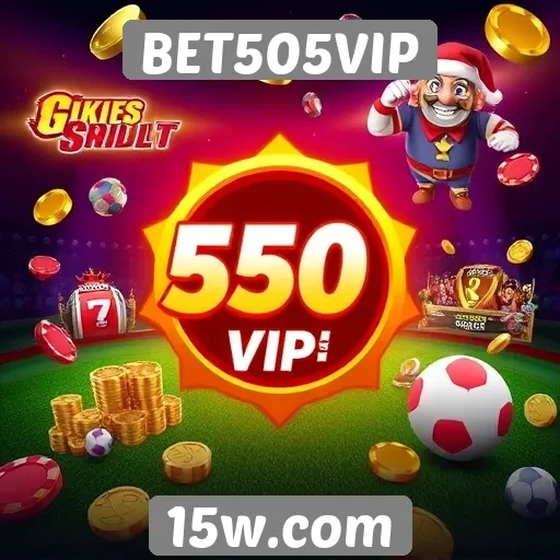 A variedade de jogos disponíveis no BET505VIP